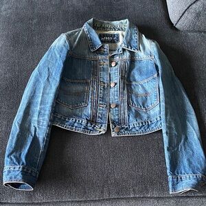 Gap Crop Blue Denim Jacket- Size M US